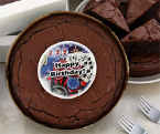 Birthday Brownie Cake - Casino
