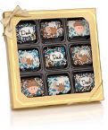 Father's Day Chocolate Dipped Crispy Rice Bites - Box of 9