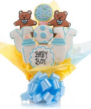 It's A Boy Cookie Bouquet