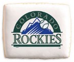 MLB Colorado Rockies Cookies