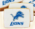 NFL Detroit Lions Cookies