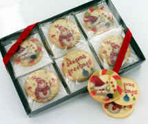 Christmas Cookie with Santa