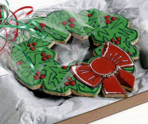 Christmas Wreath Cookie