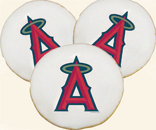MLB Anaheim Angels Cookies