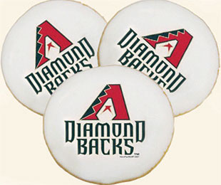 MLB Arizona Diamondbacks Cookies