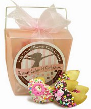 Baby Girl Fortune Cookies - Take Out Pail of 6