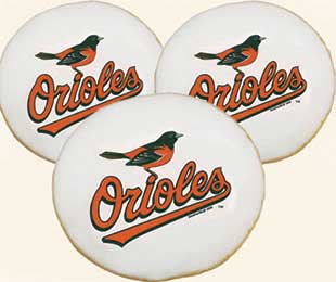 MLB Baltimore Orioles Cookies
