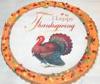Thanksgiving Cookie Cake