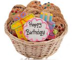 Happy Birthday Cookie Gift Basket