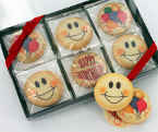 Birthday Cookie - Smiley Face