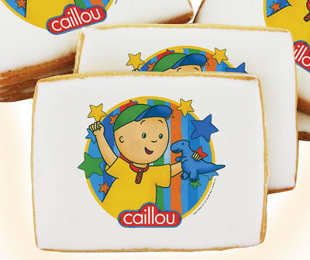 Caillou Dinosaur Cookies