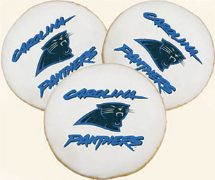 NFL Carolina Panthers Cookies