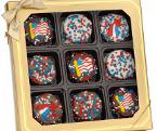 Patriotic Decorated Oreos - Box of 9