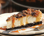 Chocolate Caramel Pecan Cheesecake