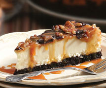 Chocolate Caramel Pecan Cheesecake