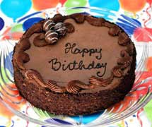 Chocolate Truffle Birthday Cake