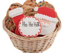 Christmas Cookie Gift Basket