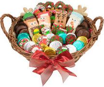 Christmas Edition Gourmet Gift Basket - 12" Large