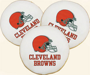 NFL Cleveland Browns Cookies