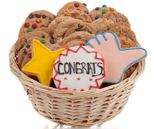 Congratulations Cookie Gift Basket