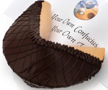 Dark Chocolate Lovers Giant Fortune Cookie