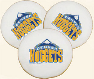 NBA Denver Nuggets Cookies
