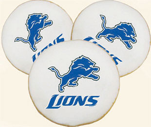 NFL Detroit Lions Cookies