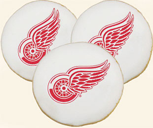 NHL Detroit Red Wings Cookies