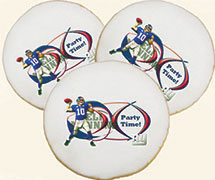 Eli Manning Sports Cookies