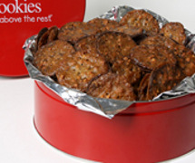 Chocolate Florentine Lace Cookies 2lb Tin