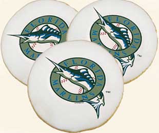 MLB Florida Marlins Cookies