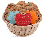 Daisies & Hearts Cookie Gift Basket