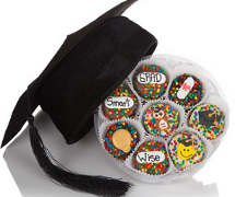 Graduation Oreos with Cap - Box of 16