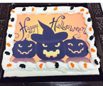 Halloween Brownie Cake