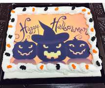 Halloween Brownie Cake
