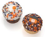 Halloween Belgian Chocolate Gourmet "Devil Style" Cupcakes 6 Pk