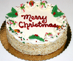 Holiday Strawberry Grand Marnier Cake