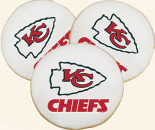 NFL Kansas City Chiefs Cookies