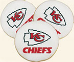 Kansas City Chiefs Sports Cookies