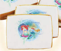 Little Mermaid Dreaming Cookies