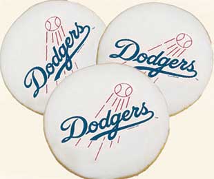 MLB Los Angeles Dodgers Cookies