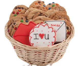 Lots of Love Cookie Gift Basket