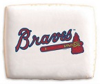 MLB Atlanta Braves Cookies
