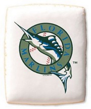 MLB Florida Marlins Cookies