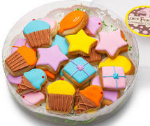 Birthday Mini Sugar Cookies