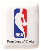 NBA Team Logo Cookies