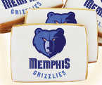 NBA Memphis Grizzlies Cookies