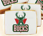 NBA Milwaukee Bucks Cookies