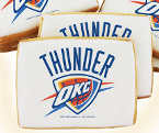 NBA Oklahoma City Thunder Cookies