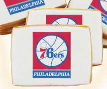 NBA Philadelphia 76ers Cookies